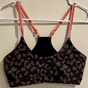 White Fox Sports Bra Sarah's Day Women's S Boutique Camo Adjustable Gray Black